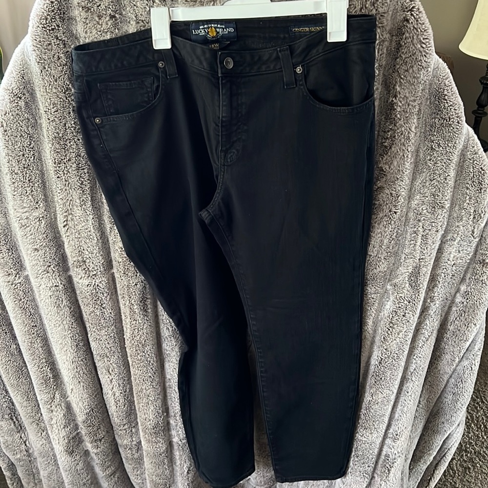 Black Ginger Skinny Lucky Brand Jeans
